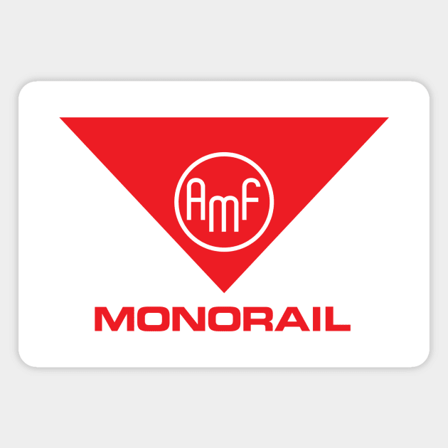 1964 World's Fair Monorail Magnet by GoAwayGreen